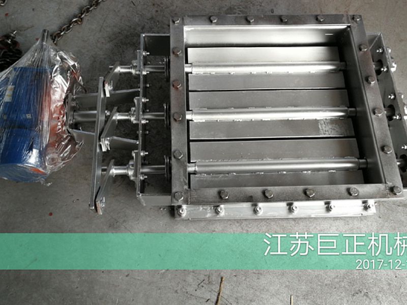 方形擋板門（寬5m）完美下線，入庫前一覽