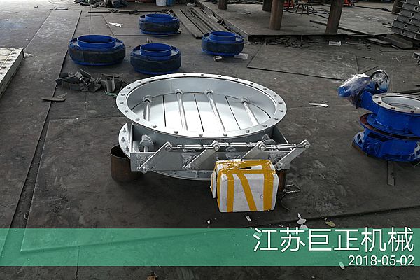 圓形擋板門（直徑210cm）已完工，待入庫