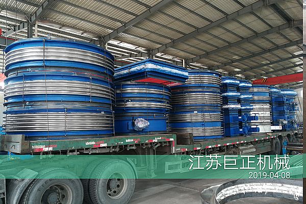 擋板門/非金屬膨脹節(jié)完工，準(zhǔn)備發(fā)往山東客戶