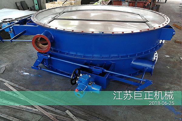 圓形擋板門（直徑280cm）制作完工了，待包裝入庫