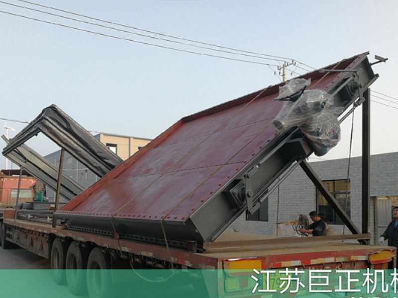 巨正機(jī)械公司擋板門，裝車發(fā)貨了